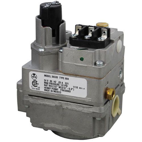 (image for) White Rodgers 36C03 TYPE 604 GAS VALVE - 24V, NAT - Click Image to Close